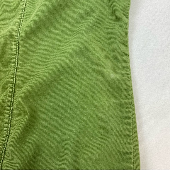 J.CREW Corduroy Pearl Snap Button Up Green Vintage Y2K Shirt Top - Picture 5 of 10